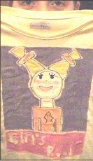 photograph of Liz's t-shirt