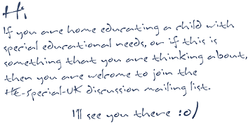 Invitiation to join the mailing list
